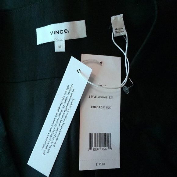 VINCE NEW Preppy Center Pleat Pockets Linen Mini Skirt 10 - Picture 5 of 12